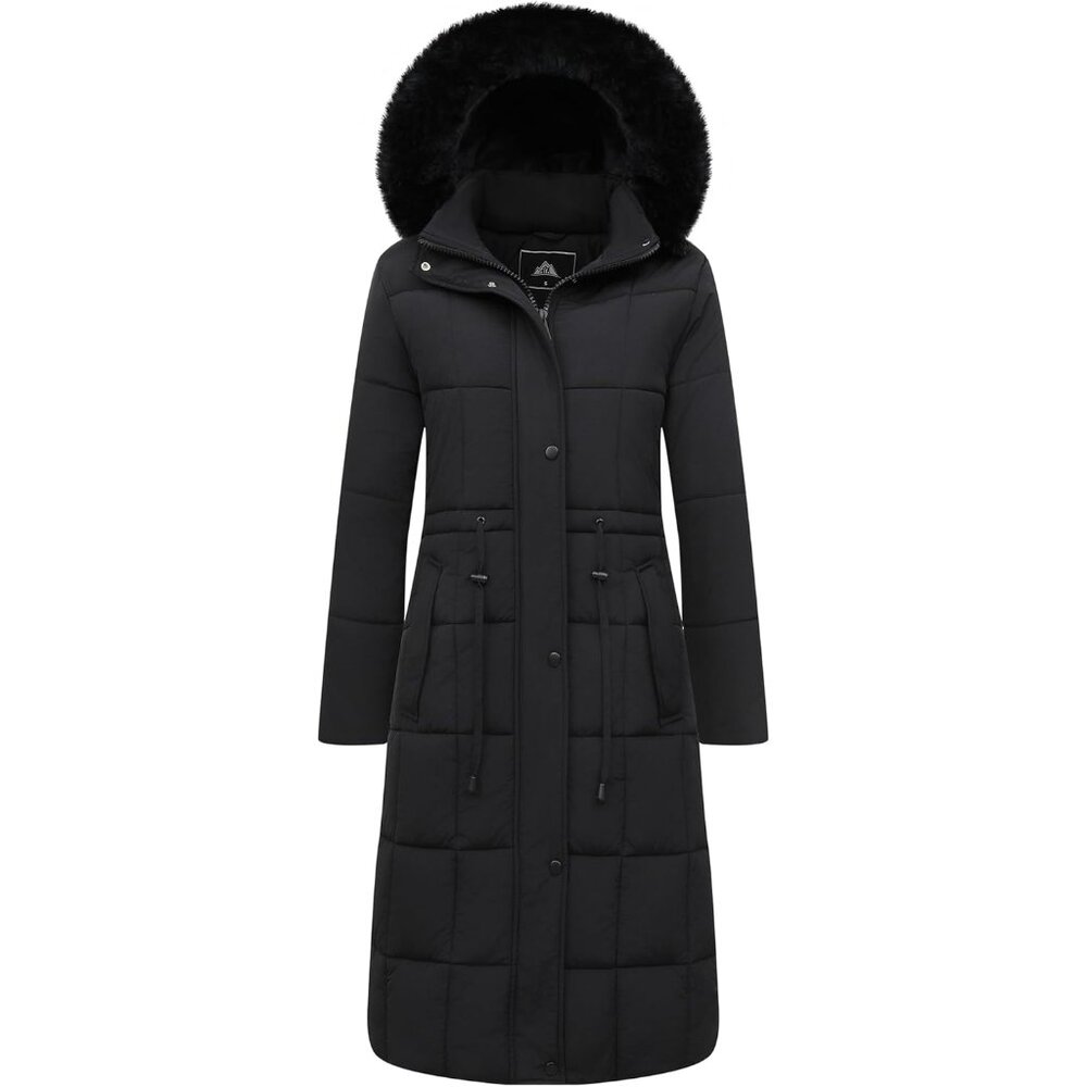 Women's Winter Coat Long Waterproof Parka - Warm Snow Winter Jacket for Women, C